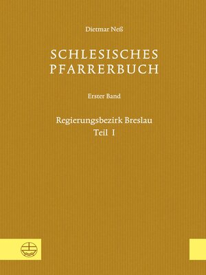 cover image of Schlesisches Pfarrerbuch